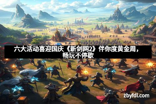 六大活动喜迎国庆《新剑网2》伴你度黄金周，畅玩不停歇